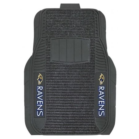 Fanmats Baltimore Ravens Car Mats Deluxe Set 4298903791